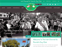 Tablet Screenshot of irishchannelno.org